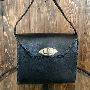 Vintage black handbag
